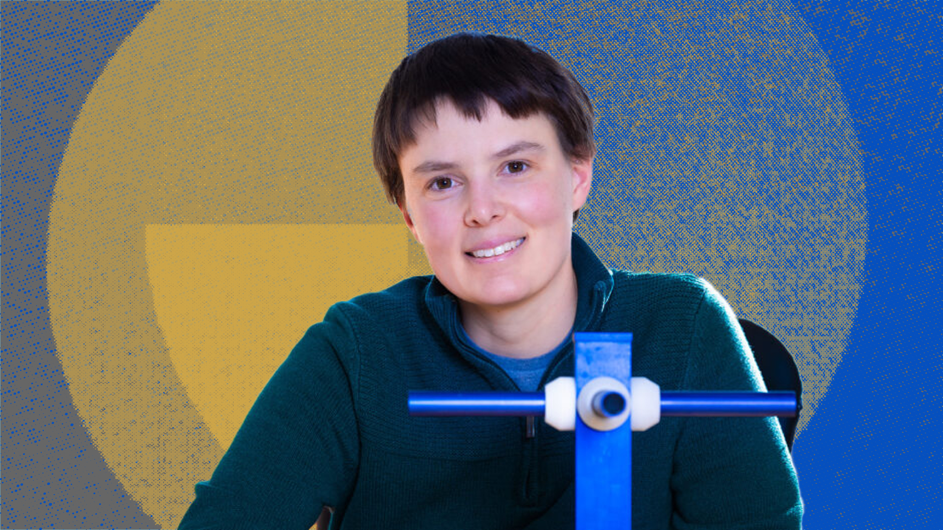 Leslie Lamarche: Using data to analyze the geospace environment 